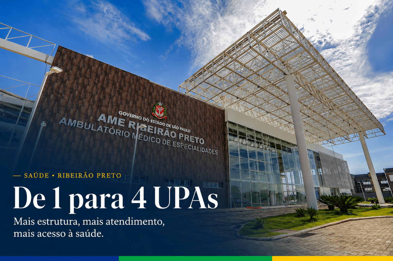 Saúde em Ribeirão Preto: de 1 para 4 UPAs