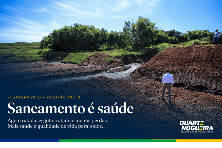 Saneamento em Ribeirão Preto: água, esgoto e perdas