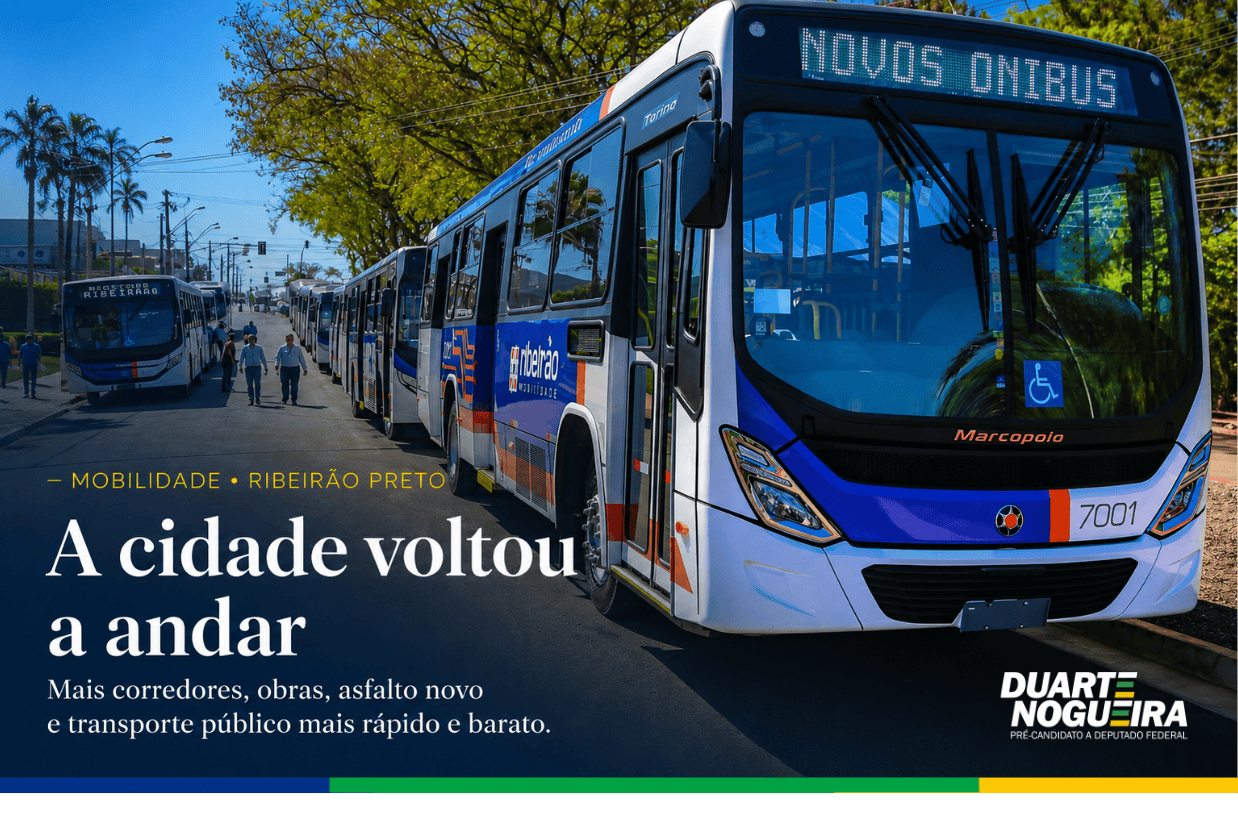 Mobilidade em Ribeirão Preto: a cidade voltou a andar