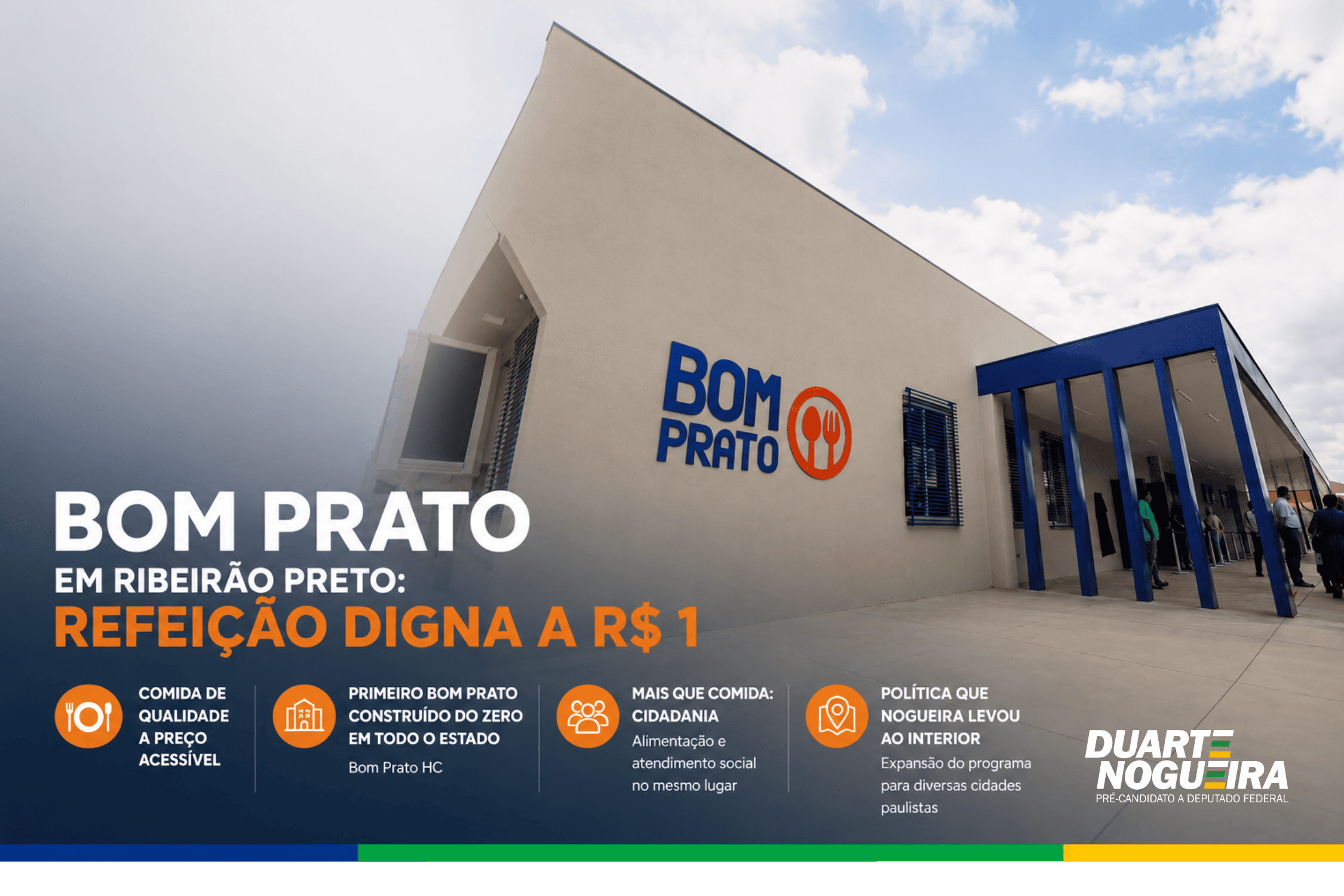 Bom Prato em Ribeirão Preto: refeição digna a R$ 1