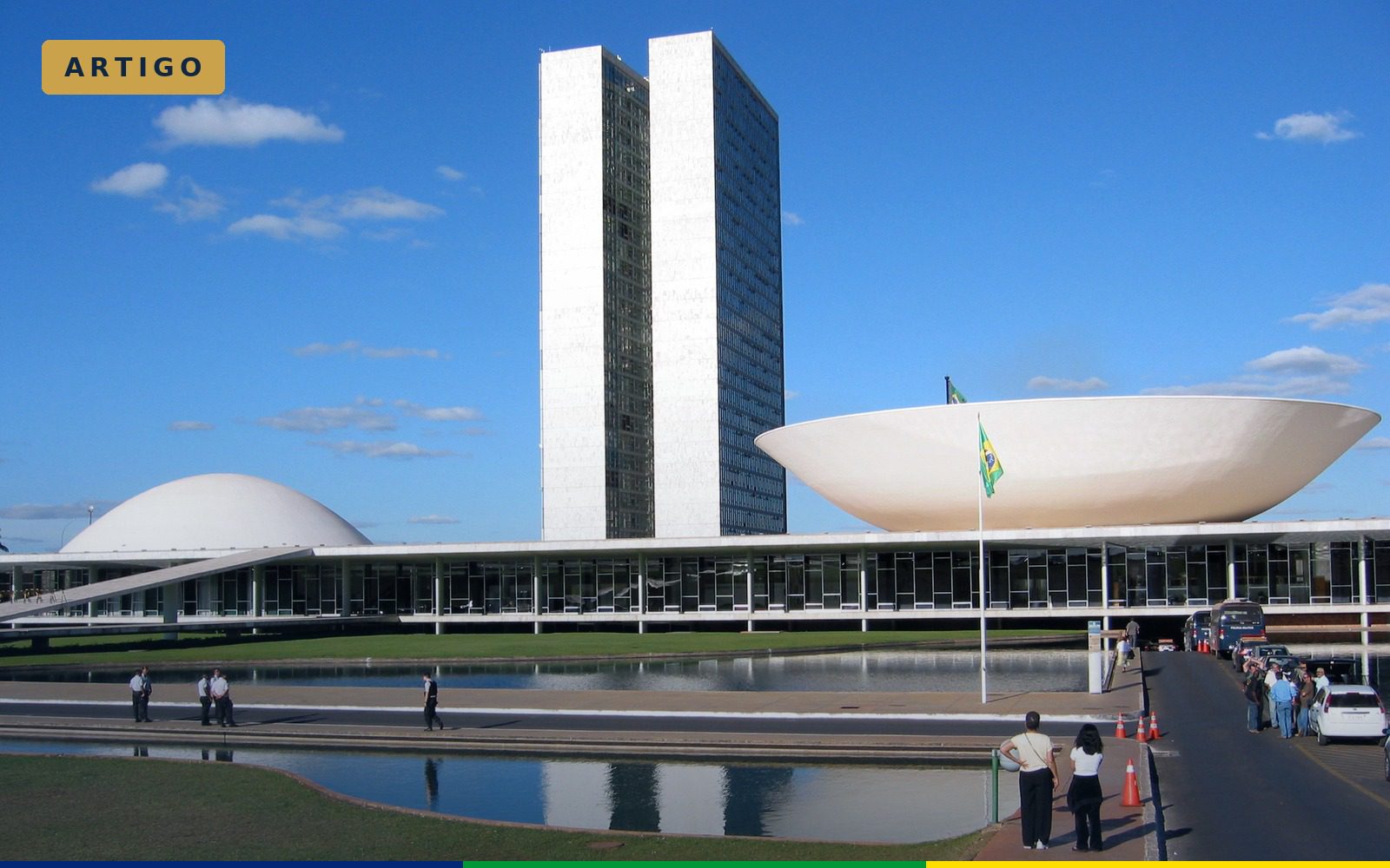 Congresso Nacional, em Brasília, onde atuam os deputados federais